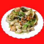 Tallarin con Mariscos