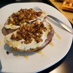 Pera com Gorgonzola