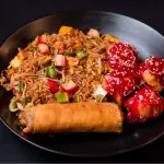 #3. ARROZ POLLO AGRIDULCE Y LUMPIA
