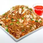 Arroz chino a la Colombiana