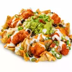 Nachos con boneless