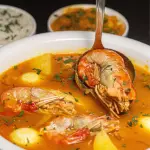 1/2 Caldeirada filhote e pitú