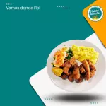 Fajitas de pescado empanizadas