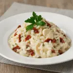 Risoto de Palmito e tomate seco