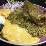 ARROZ CON PATO 1/4 PARTE PIERNA