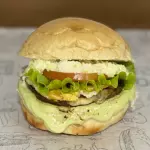 X Egg's burger