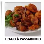 Frango à Passarinha