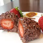 Coxinha de morango