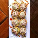 TOSTONES RELLENOS JAMÓN Y QUESO