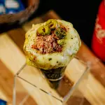 Cone Pizza Bacon