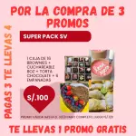 Súper promo x4