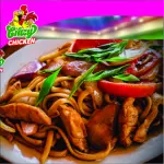 Tallarin saltado de pollo