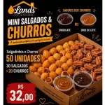 Salgadinhos e Churros 50 Unidades