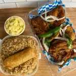 1 Pollo Frito Cantones + Complemento