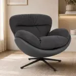 Sillón Ball Giratorio Gris