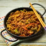 Yakisoba vegetariano