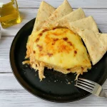 Lasag. de Pollo en salsa blanca