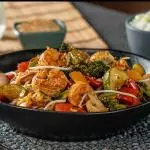 Teppanyaki de Camarón