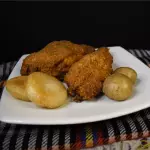 1/4 POLLO APANADO