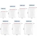 100 Bolsas Celofan Autoadhesivas