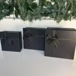 Caixa KIT 3 peças preto LC7167