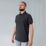 CAMISA POLO MASC. 2043 MESCLA ESCURO