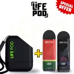 Kit Life pod 8k bateria + 2 refil