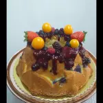 Bundt de Arándano y Vainilla