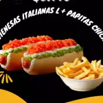 PROMO 2 vienesas L + papas