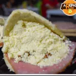 AREPA DE MORTADELA Y QUESO