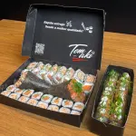 MEIO A MEIO - 60 PEÇAS + 2 TEMAKIS