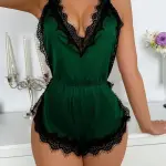 Mono encaje verde