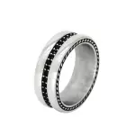 One Band CZ Ring