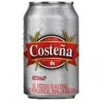 Cerveza costeña lata x 330ml
