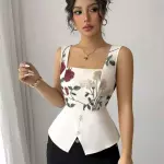 Blusa con bordado M y L
