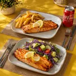 Salmón con agregado