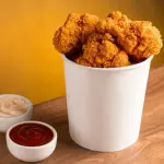 Frango a passarinho