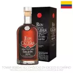 Botella Ron Viejo De Caldas 8 Años