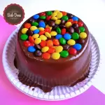 Mini vulcao M&Ms