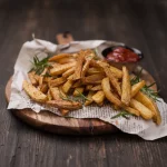Papas Fritas Rusticas