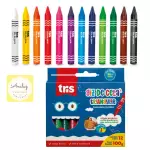 Giz De Cera Tris Jumbo Triangular12c