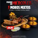 Miércoles 3 mixta de 2 carnes