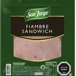 Fiambre jamón sándwich