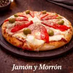Jamón y morrón