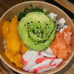 Gohan Sake salmón-camarón