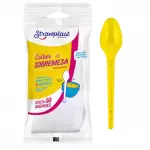 Colher Sobremesa Strawplast
