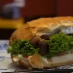 Sanduiche Com Pão Francês