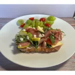 Serrano toast