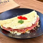Crepioca de salamito