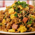 Arroz Chaufa con Salchicha